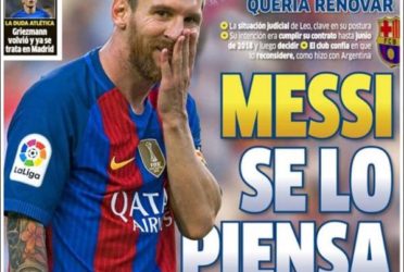 ¿Messi se va del Barcelona? 1