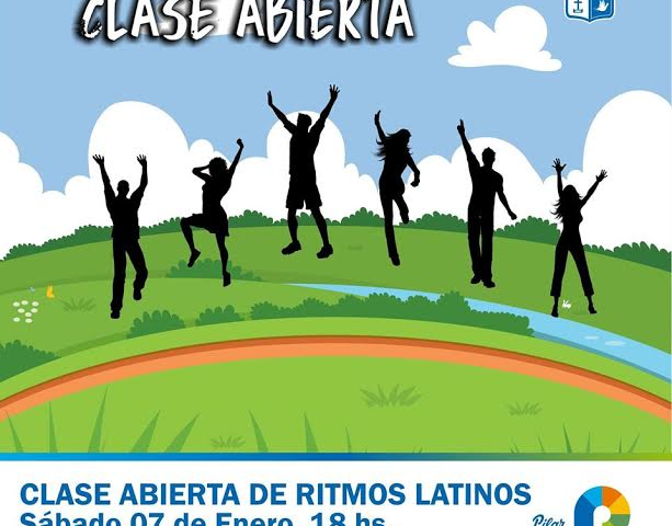 Clase abierta de baile en Derqui