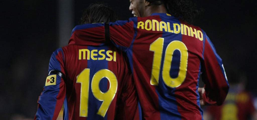 La conmovedora carta de Ronaldinho a Messi