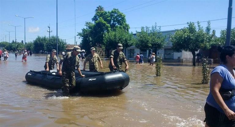 La Emilia bajo el agua: un muerto y el 75% de a población evacuada