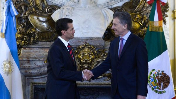 Peña Nieto agradeció la solidaridad de Macri por su posición con respecto al muro