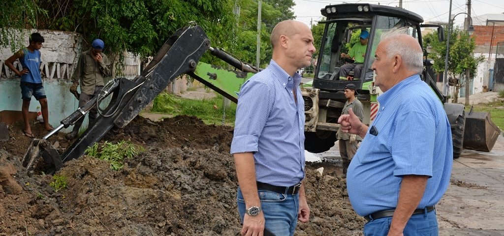 San Fernando realizó obras hidráulicas en Virreyes Oeste