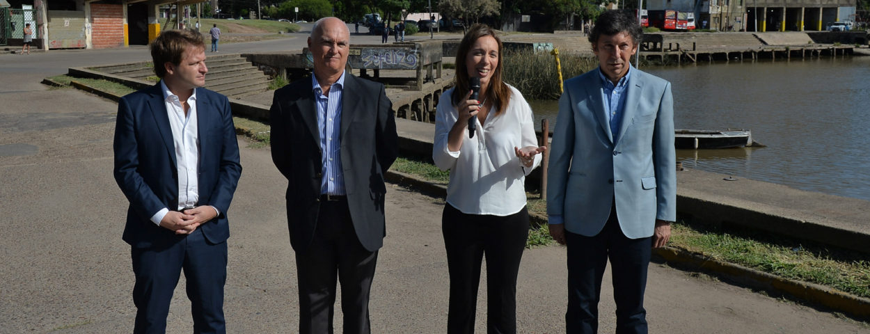 Vidal anunció el traspaso de la administración del Puerto de San Isidro 1