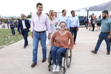 Juan Manuel Urtubey y Gabriela Michetti en Salta