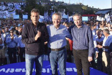 Sergio Massa, Juan Schiaretti y Miguel Pichetto